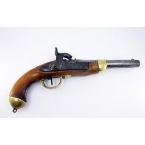 Pistolet d'ordonnance suisse, modèle 1842 - fabrication liégeoise pour le canton de Vaud