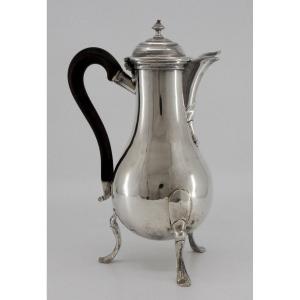 Jug In Solid Silver, Goldsmith Ducré, Geneva Circa 1780