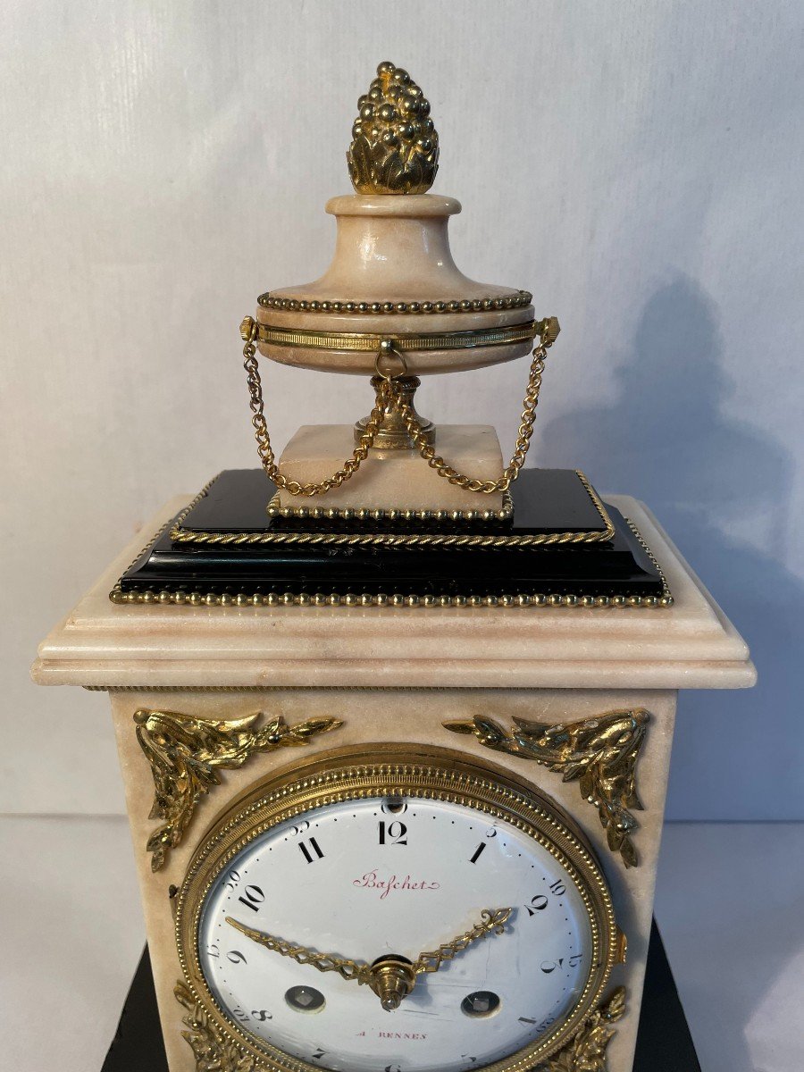 PENDULE EPOQUE LOUIS XVI , HT 34.-photo-1