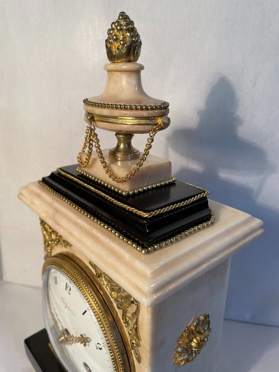 PENDULE EPOQUE LOUIS XVI , HT 34.-photo-2