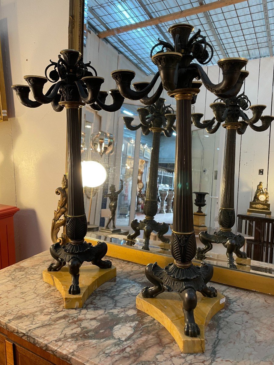 Galle Candelabra, Ht 58-photo-2