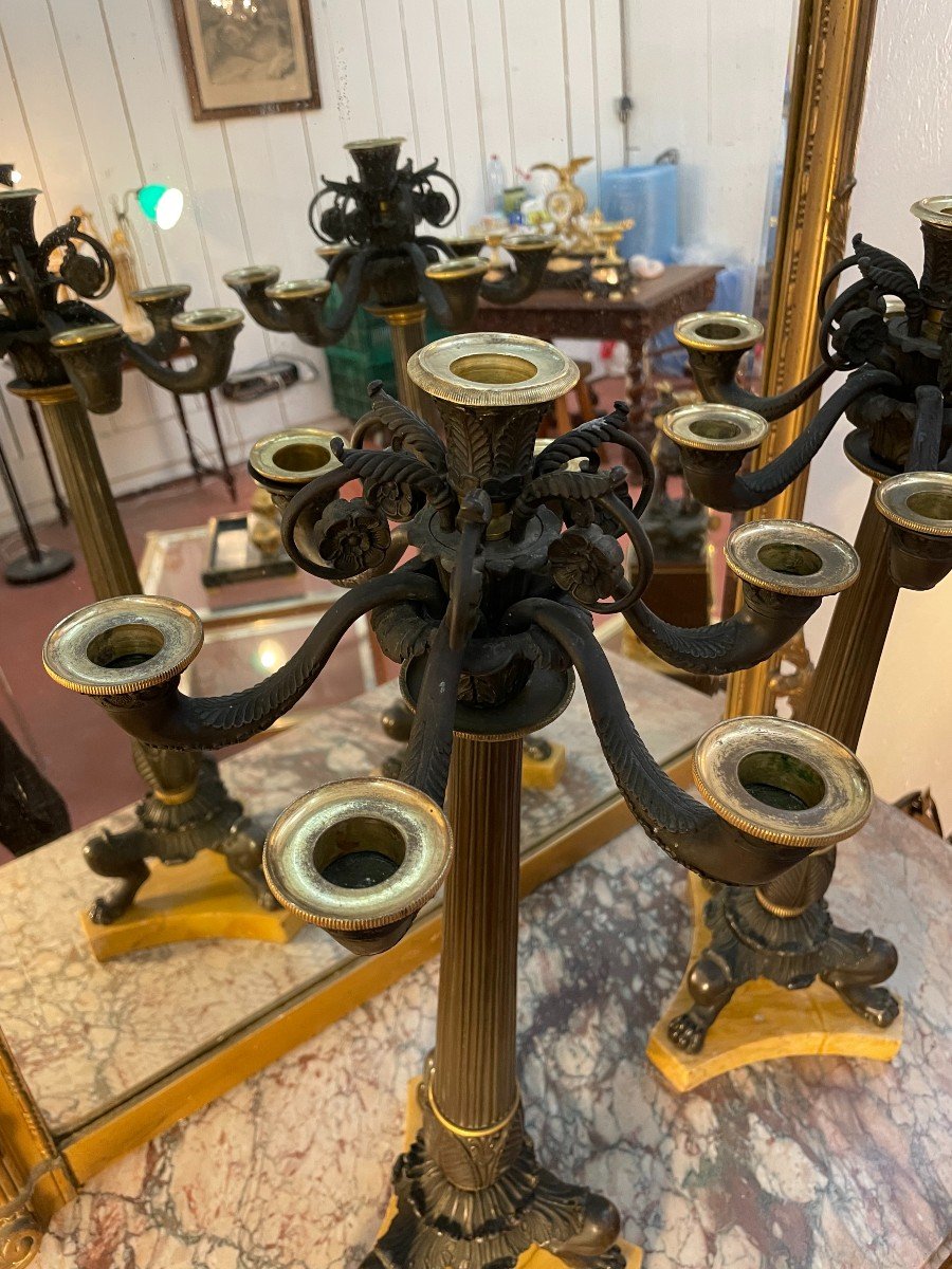 Galle Candelabra, Ht 58-photo-2