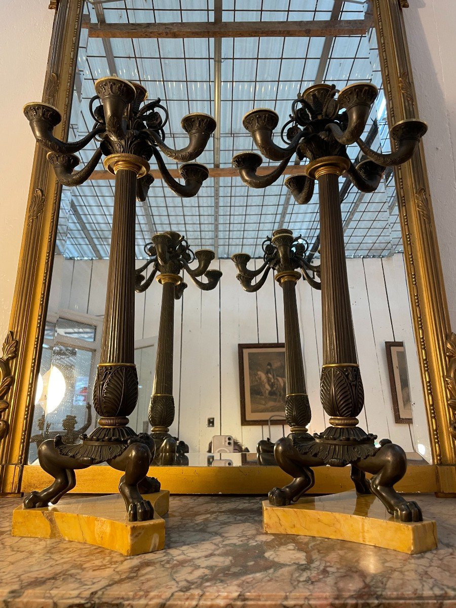 Galle Candelabra, Ht 58