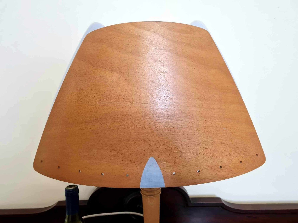 Scandinavian Style Table Lamp Designed And Manufactured By Lucid France For Hilton Hotel -photo-4