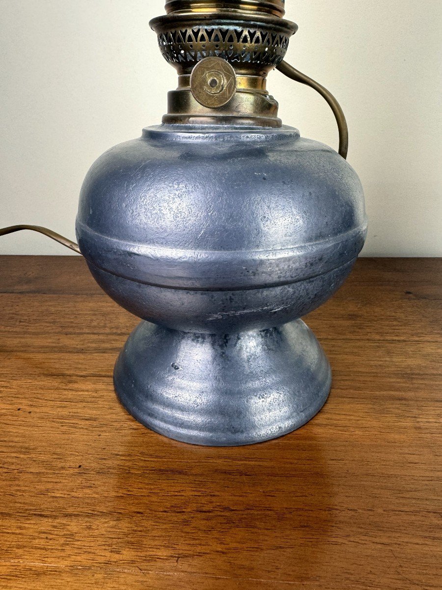 Pair Of Tin Oil Lamps-photo-3