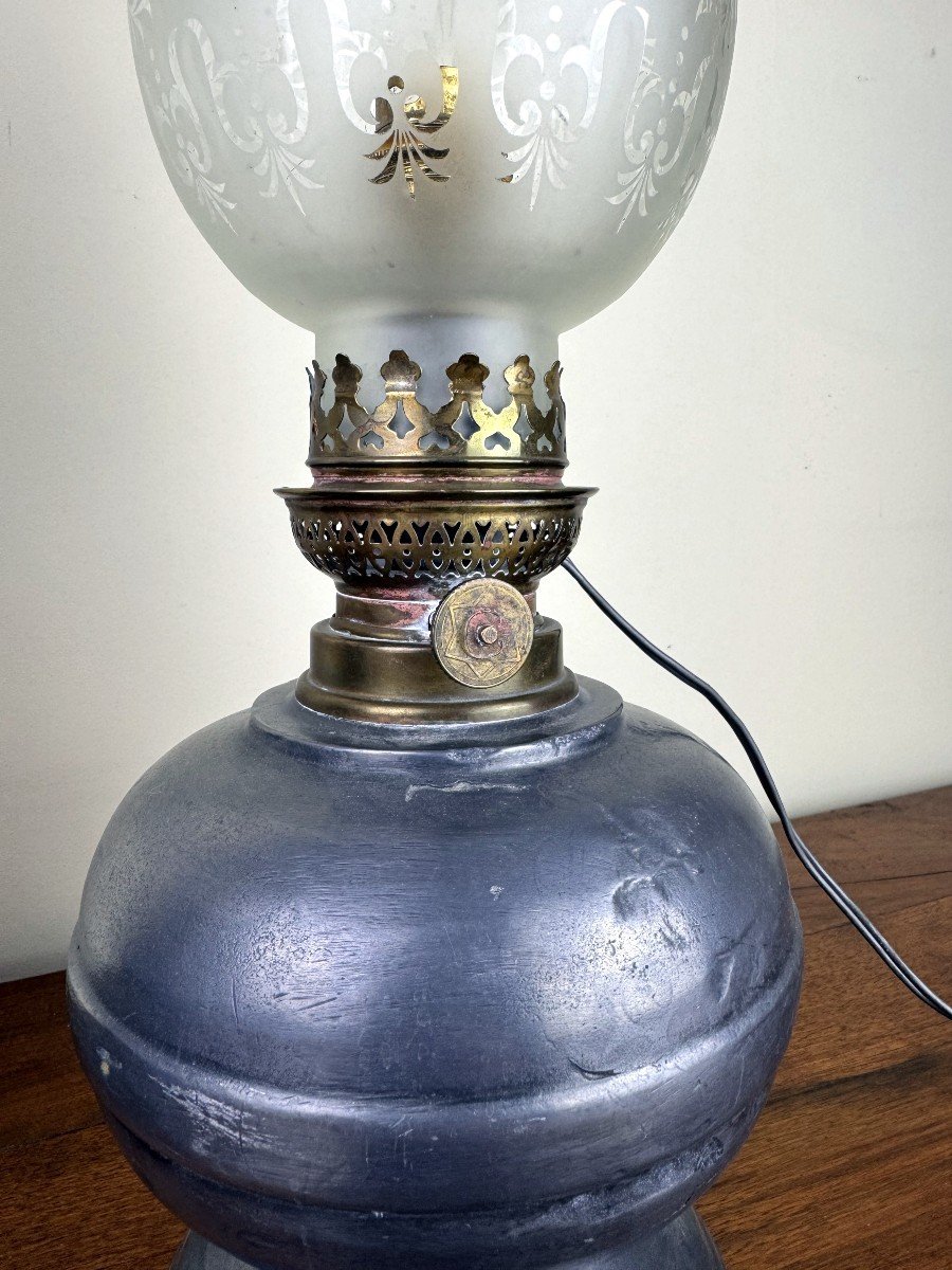 Pair Of Tin Oil Lamps-photo-4