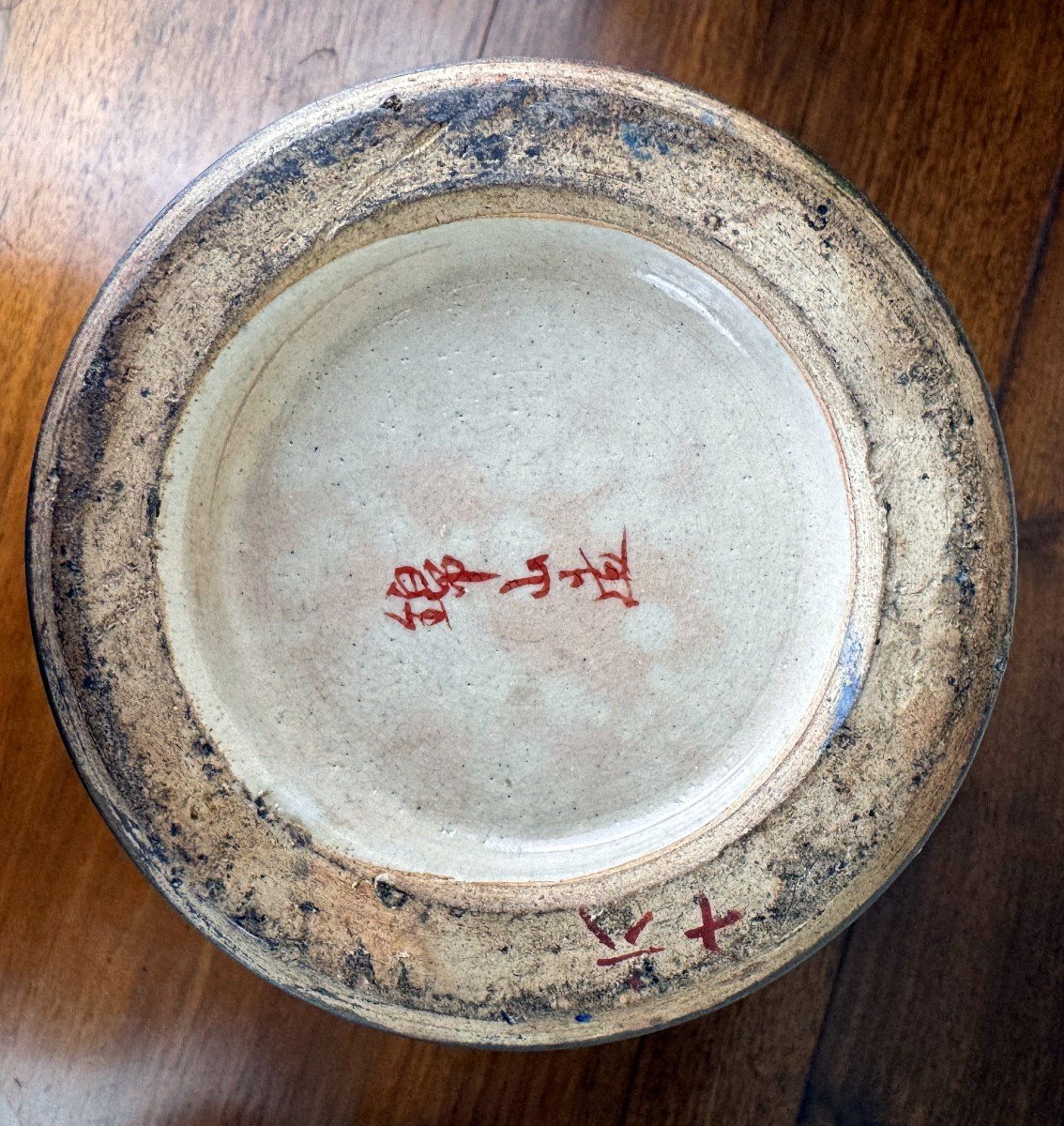 Pair Of Japanese Vases In Satsuma Porcelain-photo-8