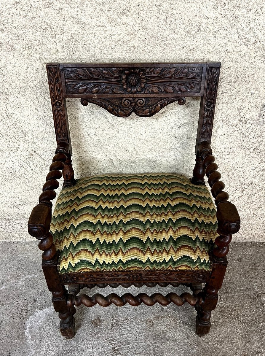 Louis XIII Period Armchair