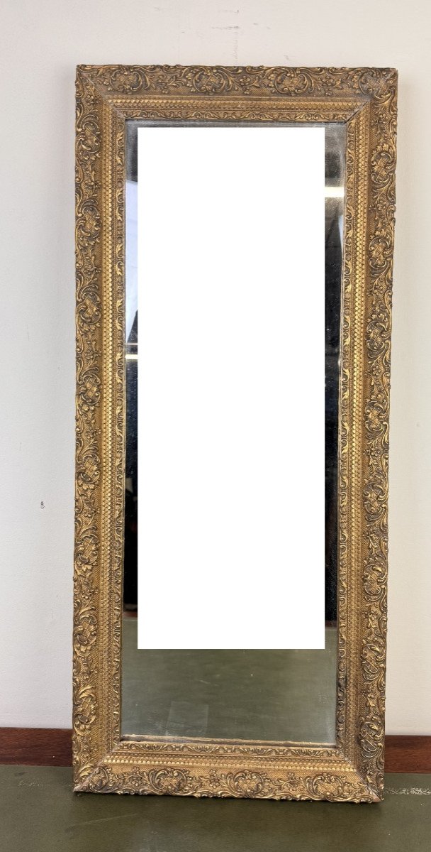 Miroir Doré De Style Napoléon III-photo-1