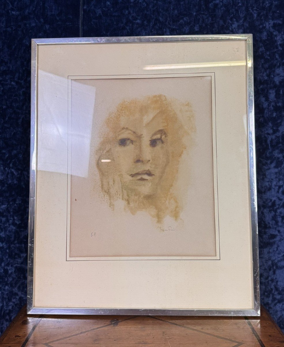 Leonor Fini : épreuve d'Artiste Lithographiée Signée-photo-1