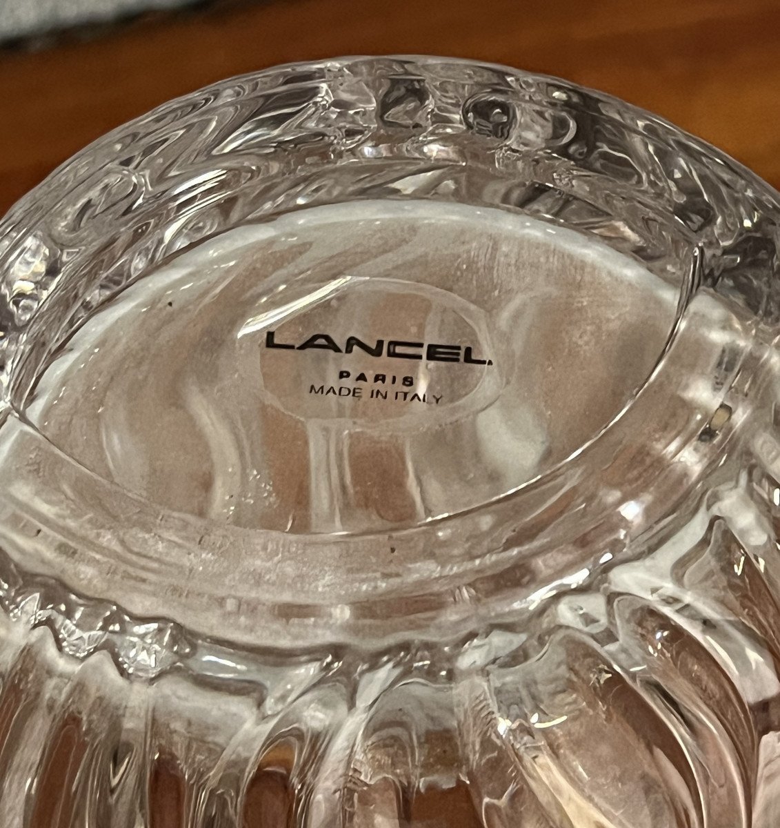 Lancel Paris: Crystal Vase -photo-3