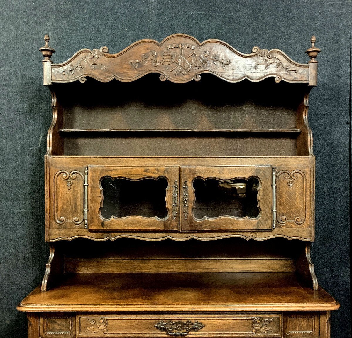 Louis XV Provençal Oak Buffet -photo-1