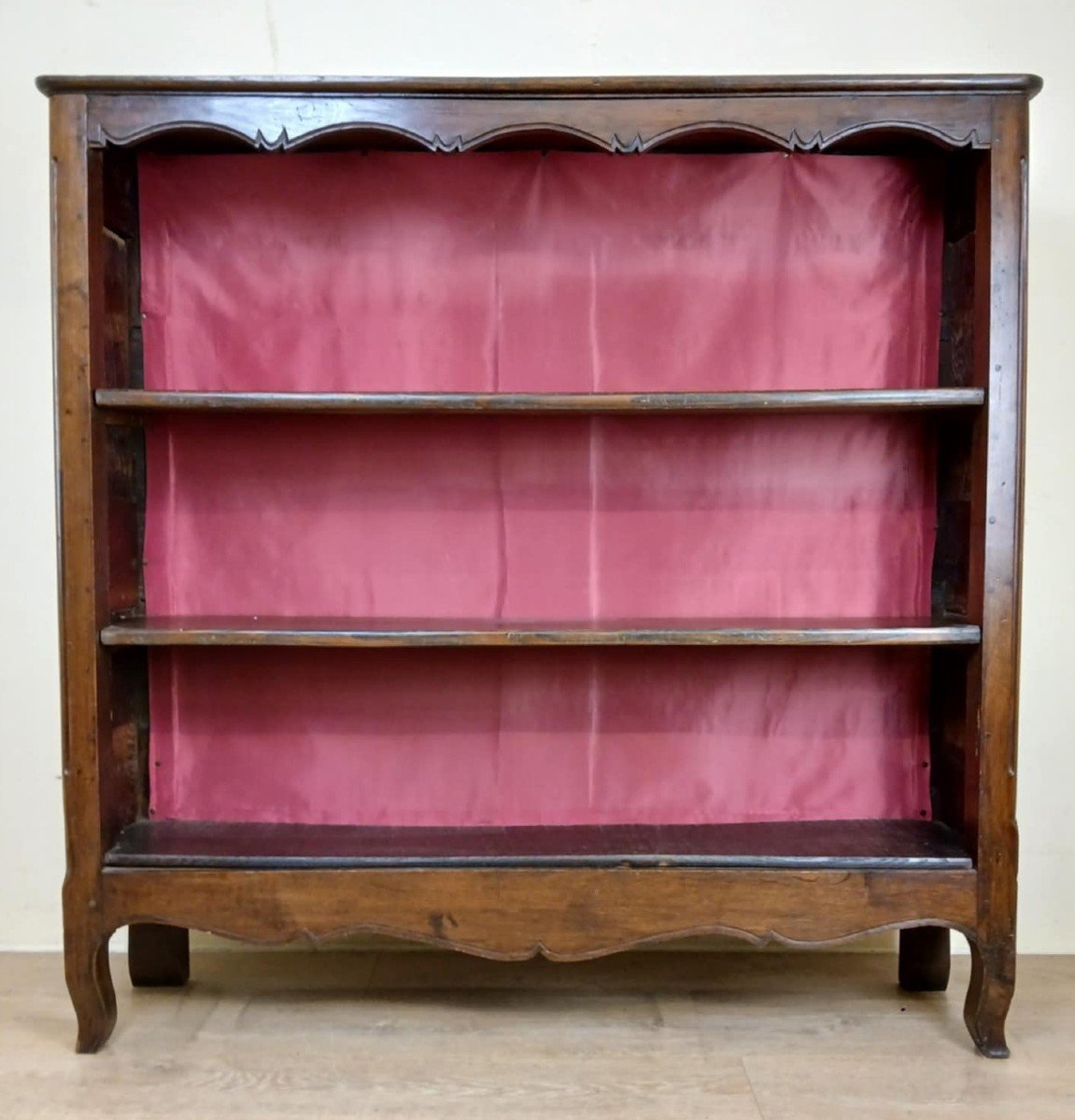 Bibus Louis XV Style Library In Solid Wood, 19th Century -photo-4