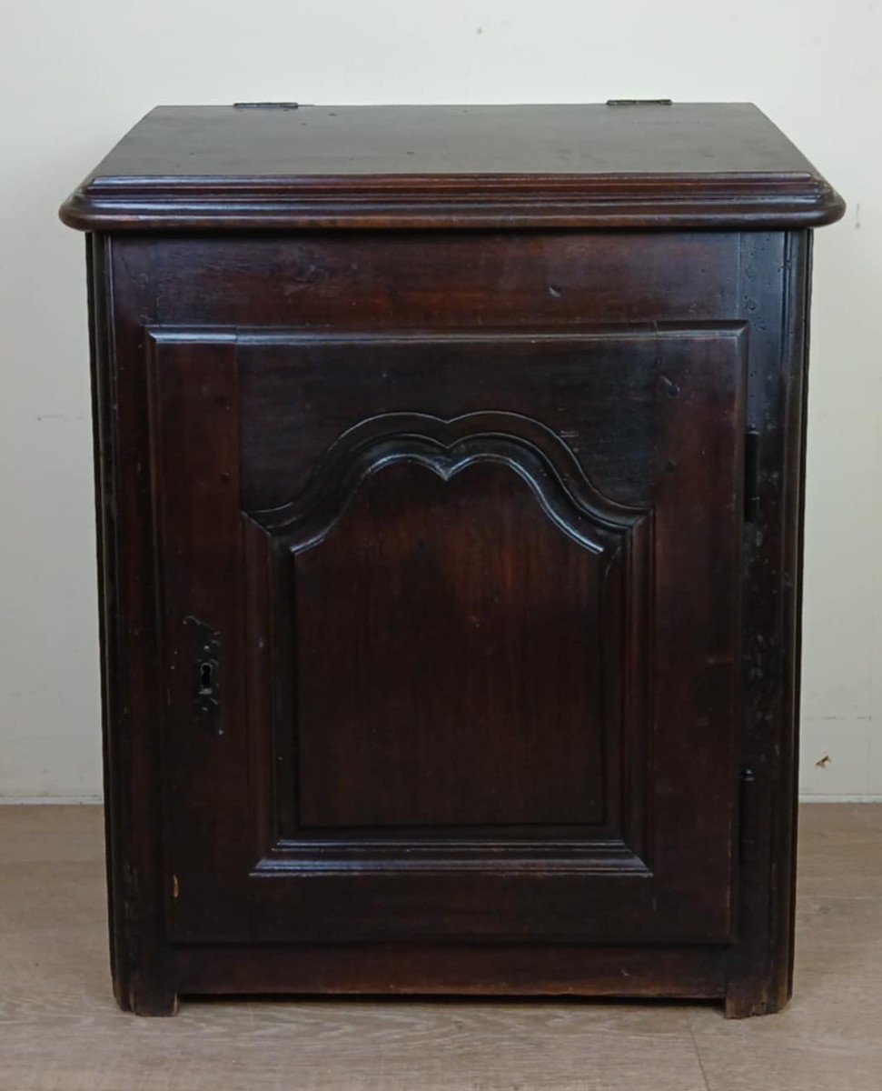 Old Louis XIV Period Oratory In Solid Walnut (late 17th Century) 