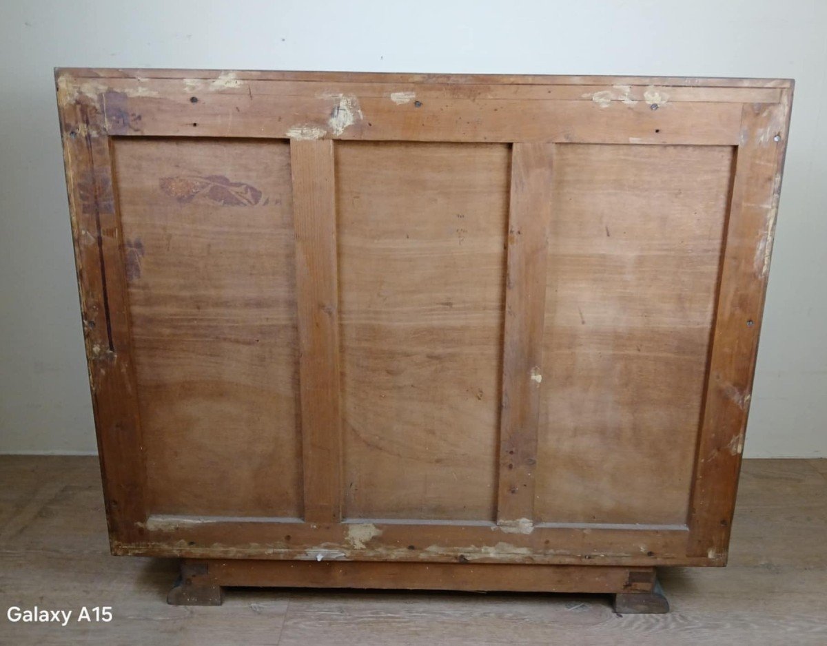 Art Deco Period Burr Walnut Cabinet Buffet Circa 1925-photo-2