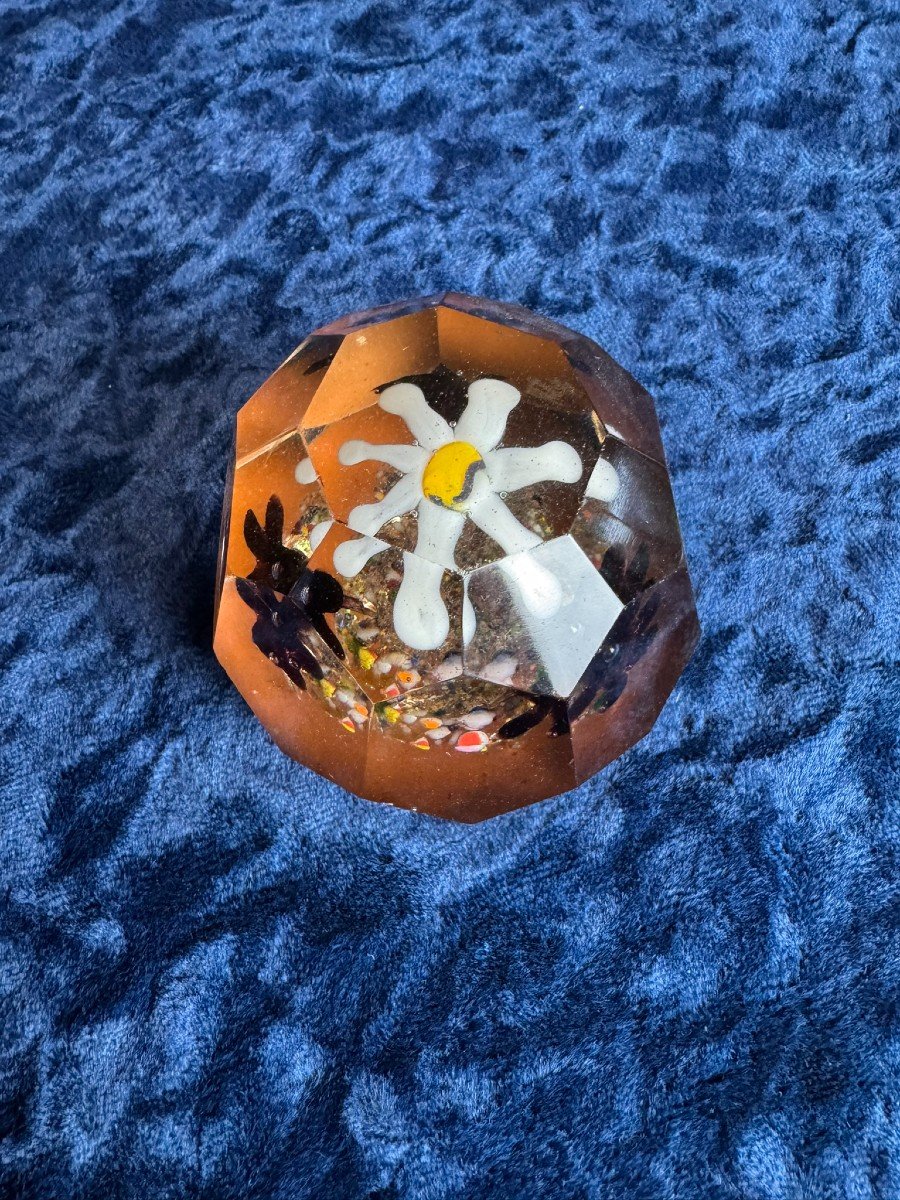 Lot Of Sulphur Balls Or Paperweights From The 19th And 20th Centuries-photo-3