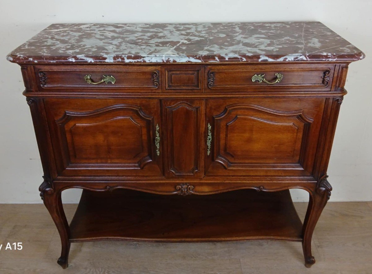 Louis XV Style Walnut Buffet Circa 1880 -photo-6