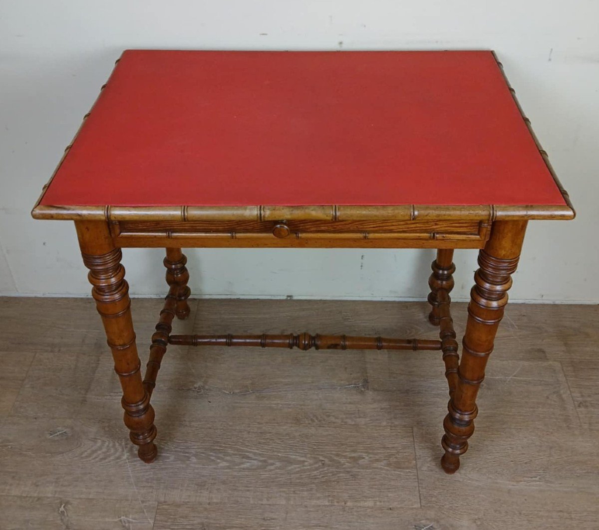 Napoleon III Period Bamboo Desk Circa 1880 -photo-3