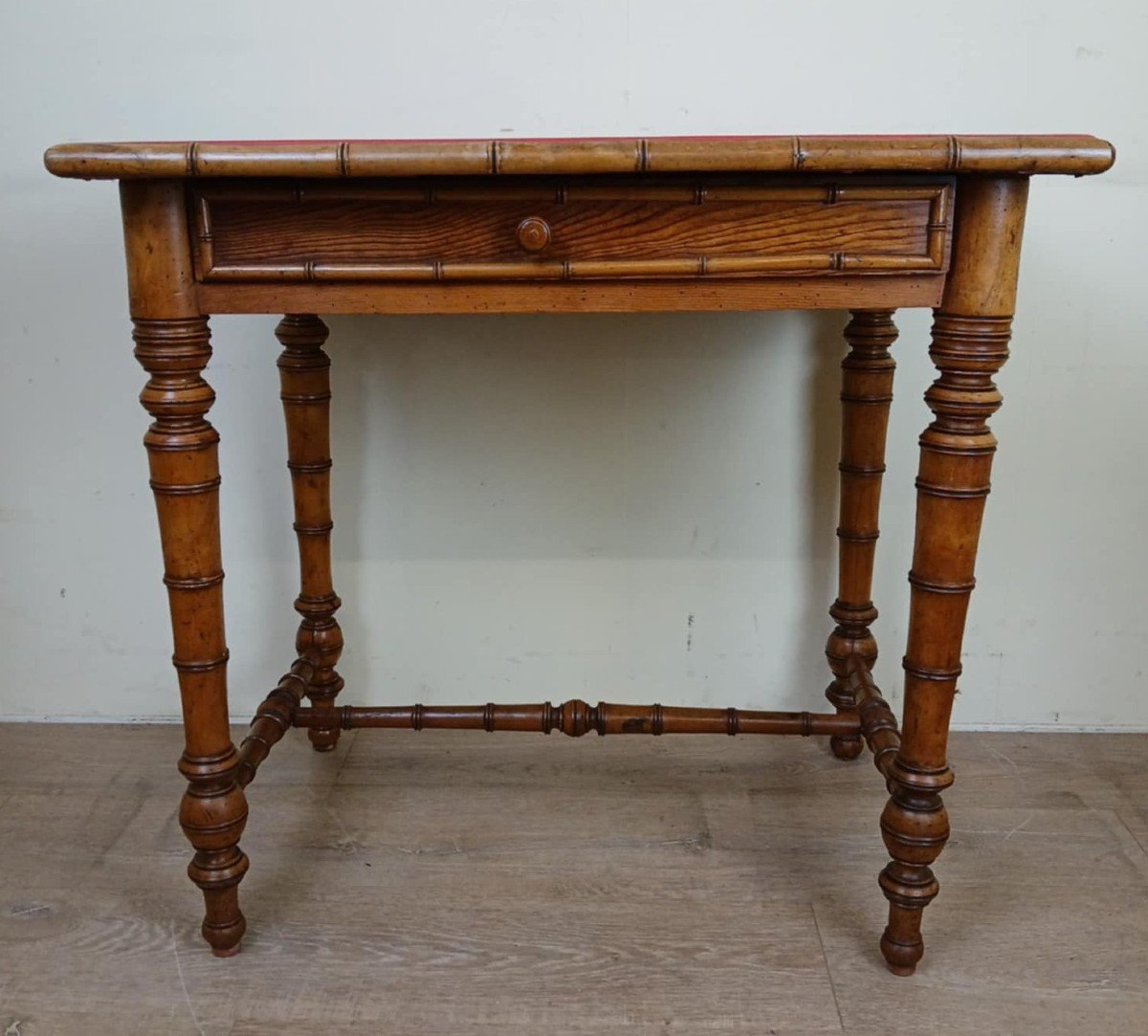 Napoleon III Period Bamboo Desk Circa 1880 