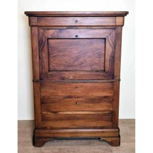 Louis Philippe Period Secretary In Walnut