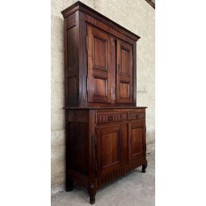 Louis XV Period Buffet In Solid Walnut 