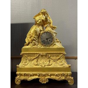 Gilt Bronze Clock Restoration Period 