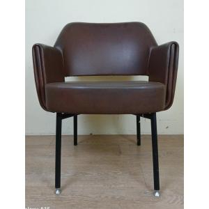 Marc Simon For Airborne: Nice Vintage Office Chair Stamped Year 1950-1960 