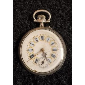 Montre à Gousset époque Napoléon III En Argent