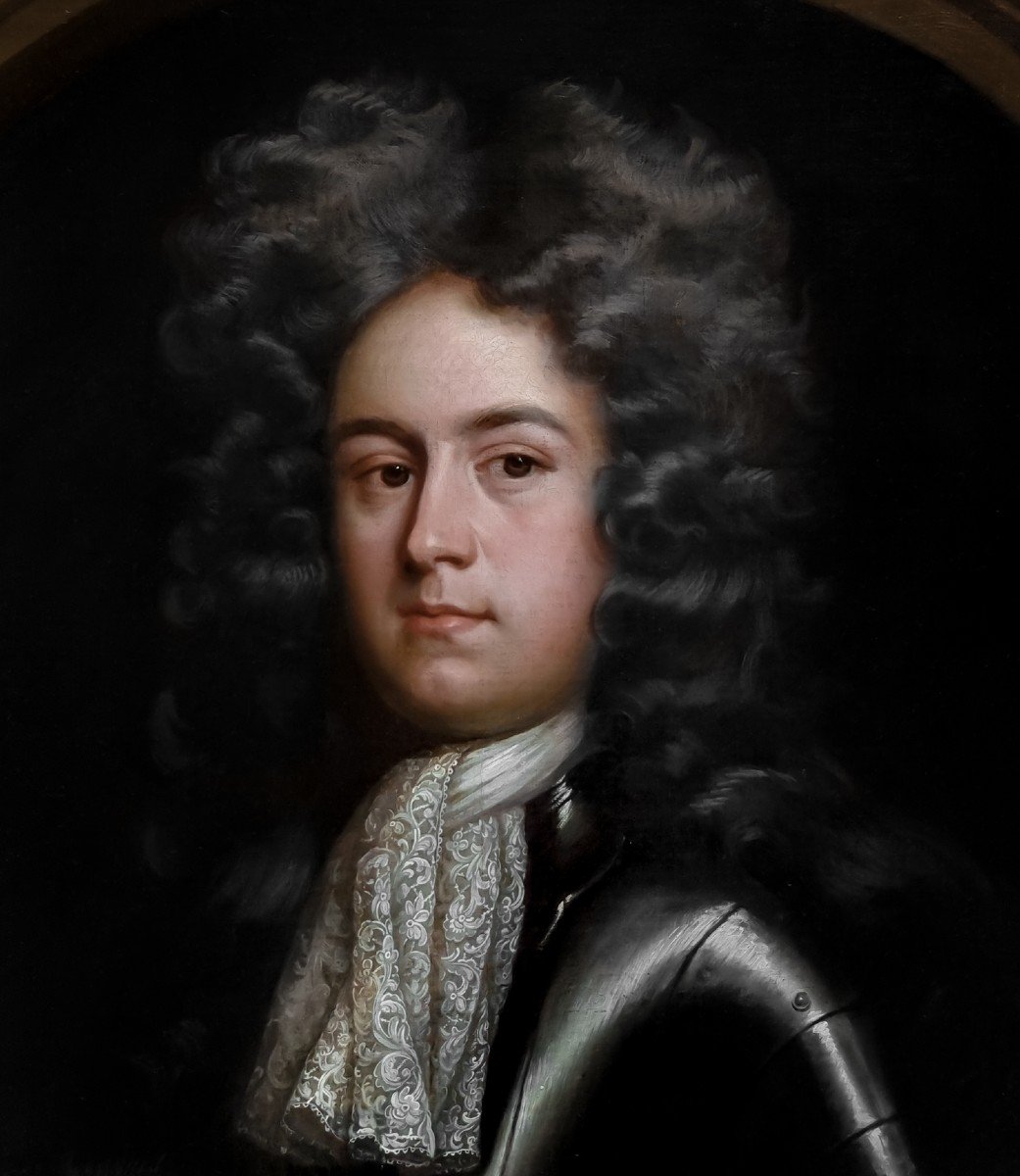 Portrait d'Un Gentilhomme En Armure, James Cecil, 4e Comte De Salisbury Vers 1688, Peinture-photo-2