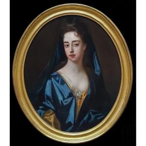 Portrait Lady Lucy Sherard, Plus Tard Lucy Manners, Duchesse De Rutland Vers 1705, Peinture