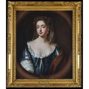 Portrait De Lady Elizabeth Pelham Vers 1680, Collection Du Célèbre Marchand Français Sedelmeyer