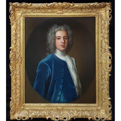 Portrait Of William Clavering-cowper, 2nd Earl Cowper C.1732 Circle Of Enoch Seeman C.1694-1745