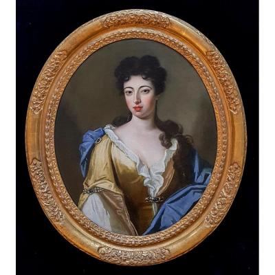 Portrait De Femme Vers 1690