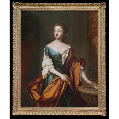 Portrait Of Isabella, Duchess Of Grafton (c.1688-1723) C.1691; Studio Of Sir Godfrey Kneller 