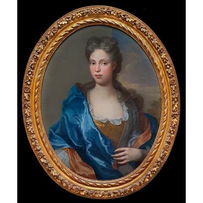 Portrait d'Une Dame Vers 1700, Français