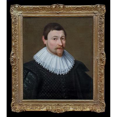 Portrait Of William Ramsden (1558-1623) C.1620; Circle Of Daniel Mytens (c.1590-c.1648)