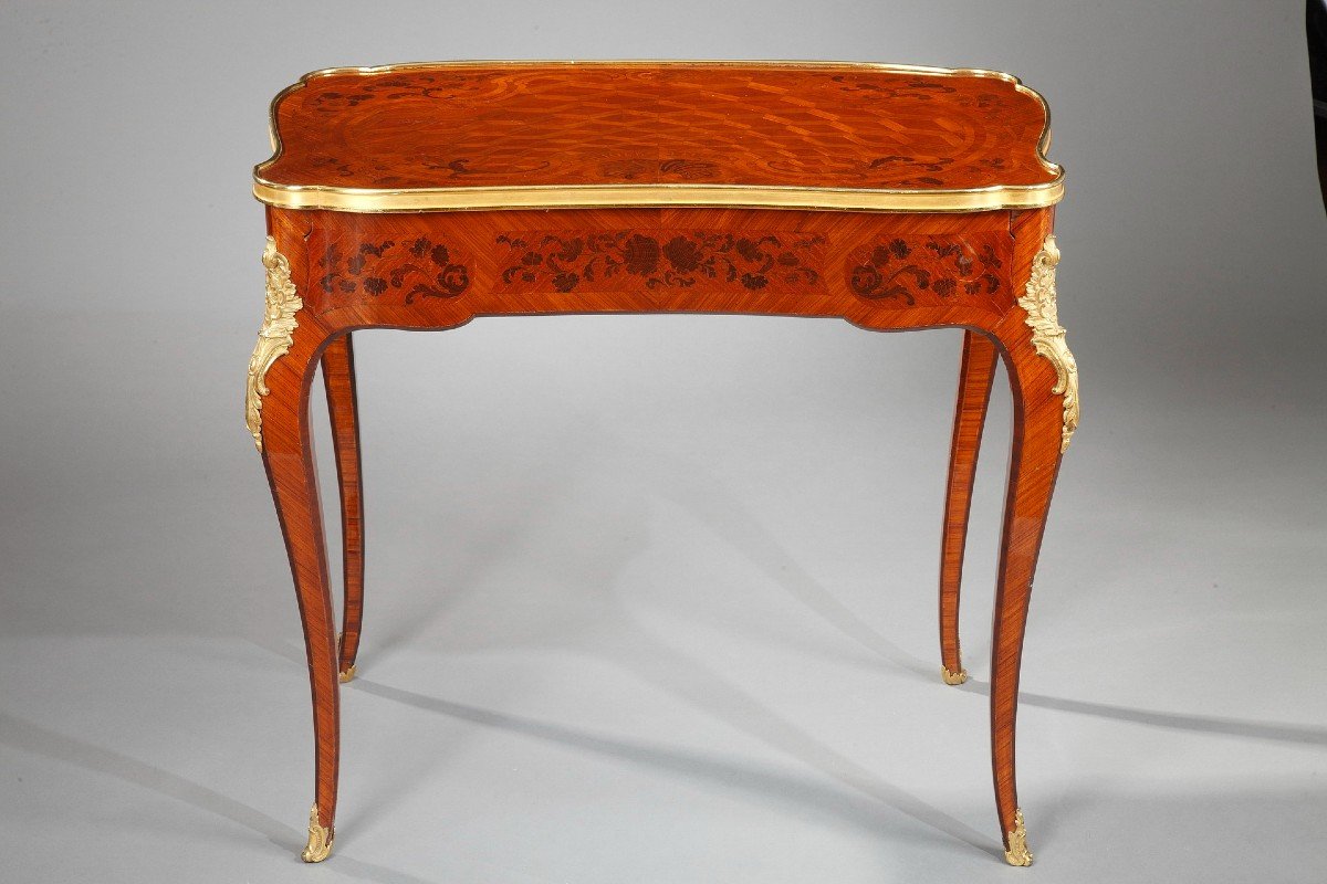 Elégante Table de style Louis XV attribuée à G. Durand, France, circa 1880-photo-2