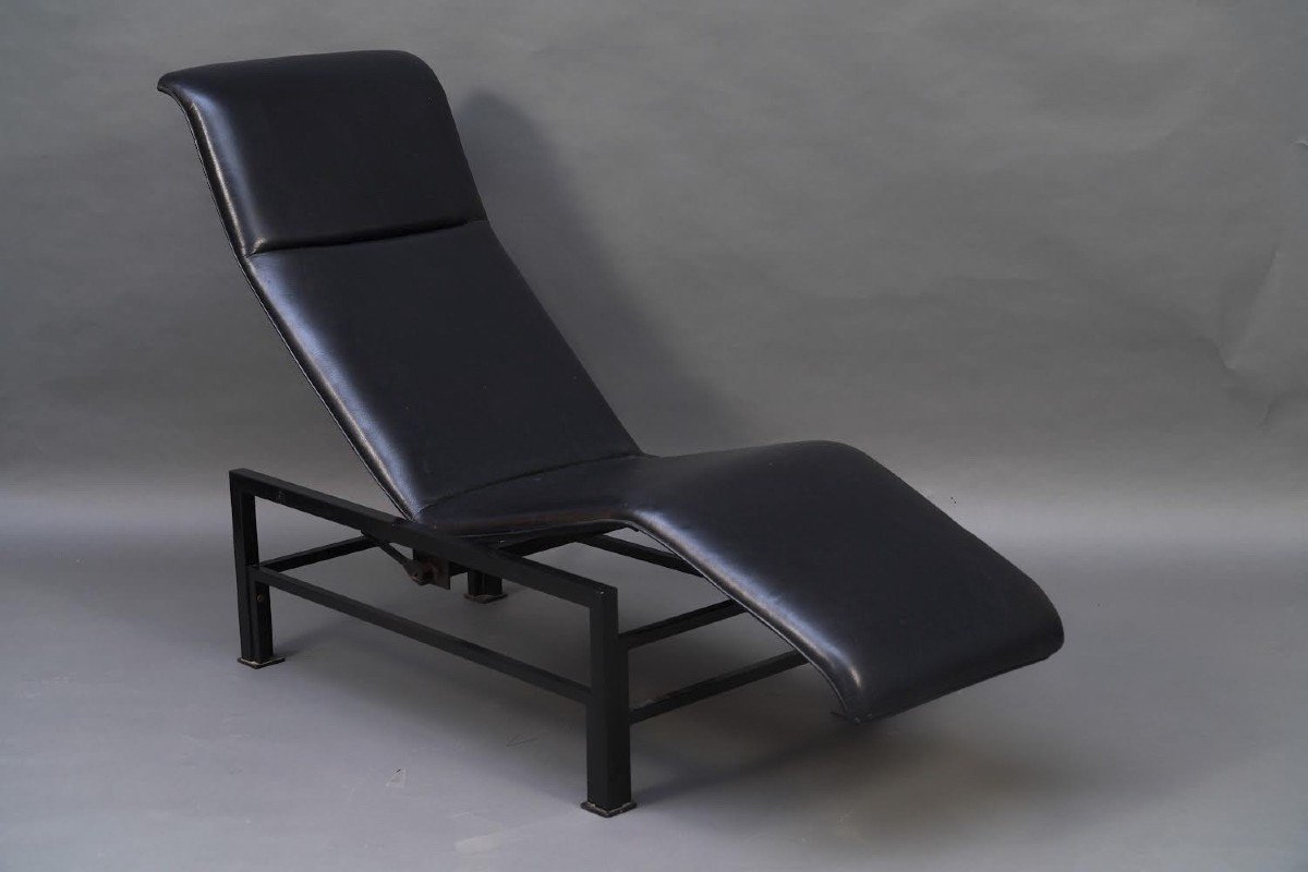 Rare Artelano And Samuel Coriat Chaise Longue, France, Circa 1986