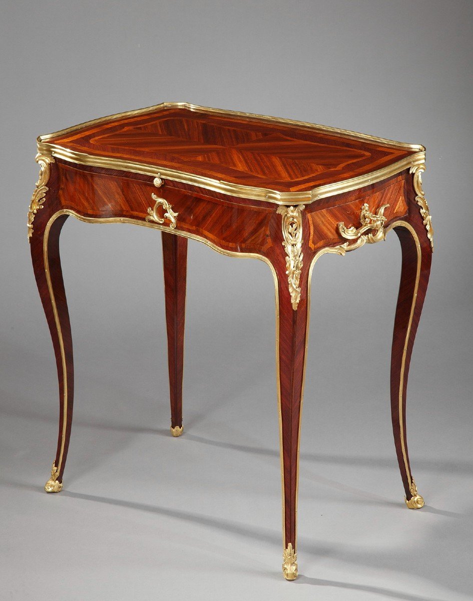 Table Liseuse attr. à H. Dasson, France, Circa 1885-photo-5