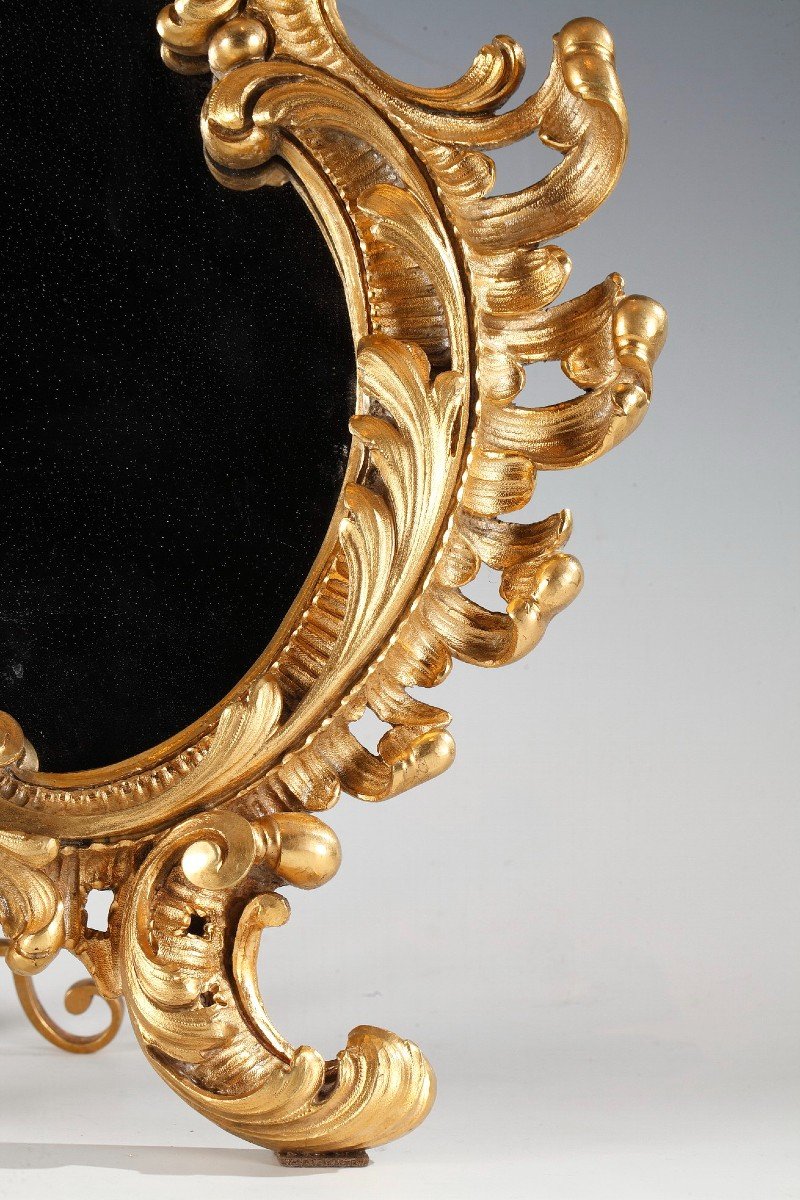 Suite Of Three Easel Mirrors, Italy, 19th Century -photo-3