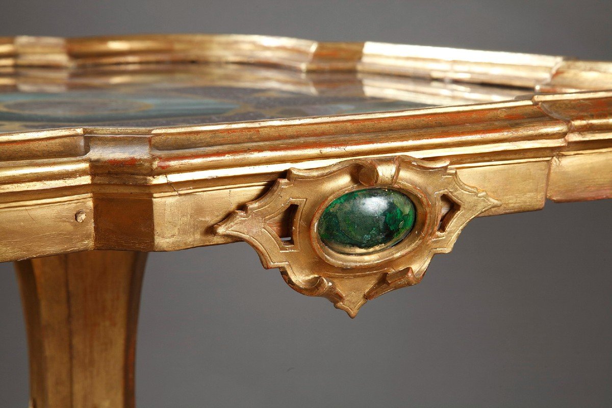 Venetian Center Table, Italy, 2nd Half Of The 19th Century-photo-3