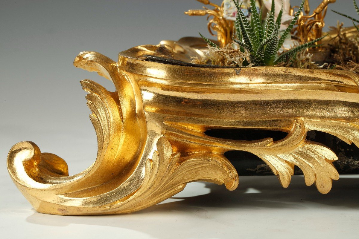 Planter "the Flower Garden", France, Circa 1750-photo-4