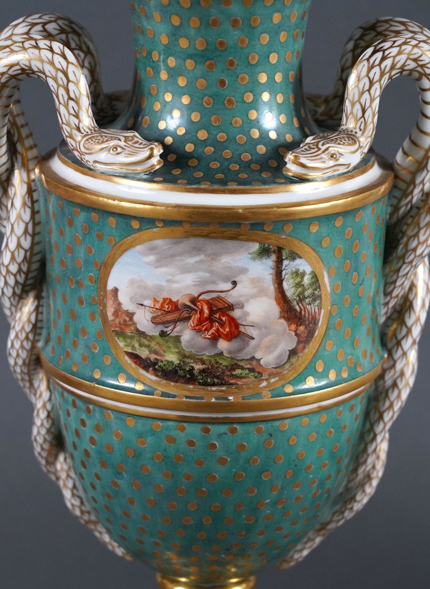 Pair Of Covered Vases Attr. To Samson Et Cie, France, Circa 1890-photo-1