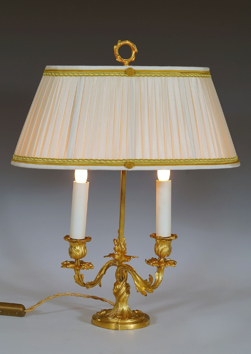 Bouillotte Lamp, France, Circa 1880