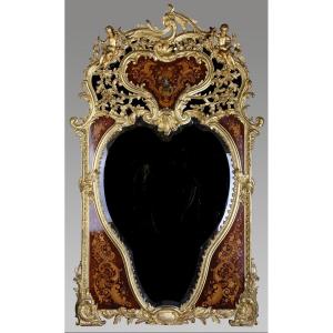 Important  Mirror, Italy, Circa 1880