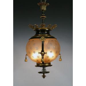 Lantern With Stars, France, Circa 1870