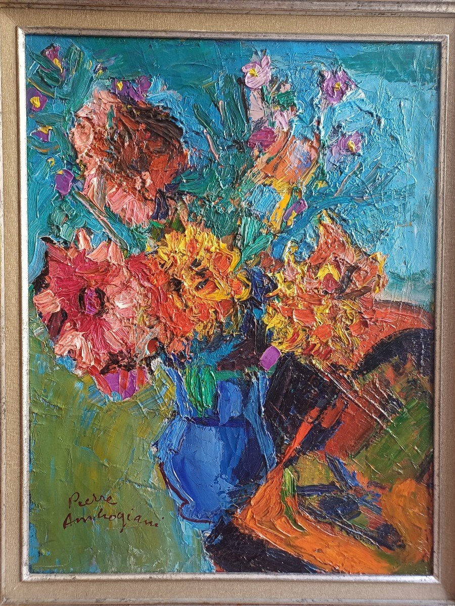 Pierre Ambrogiani (1907-1985) Bouquet-photo-2