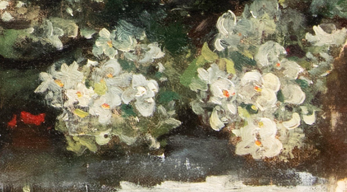  Jacques Martin (villeurbanne, 1844  – Lyon, 1919), Bouquet Champêtre-photo-4