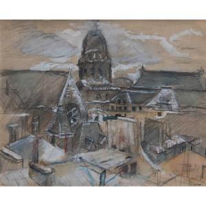 Émilie CHARMY (1877 - 1974), Vue du Panthéon