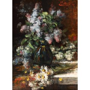  Jacques Martin (villeurbanne, 1844  – Lyon, 1919), Bouquet Champêtre